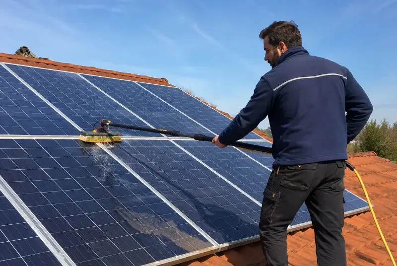 Nettoyage et entretien de panneaux solaires à Drefféac